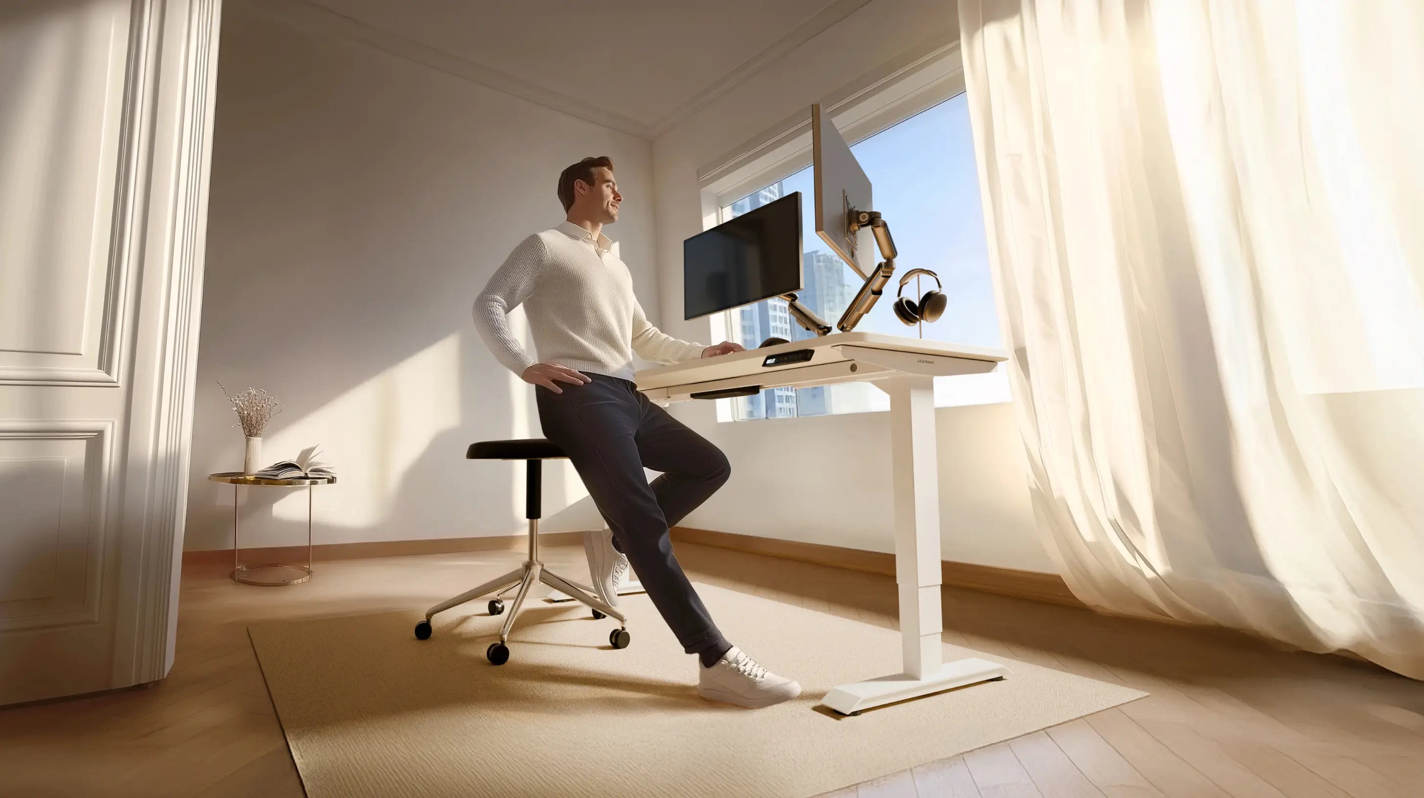 Bureau assis debout HomePro