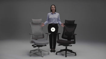 Charger et lire la vidéo dans la visionneuse de la Galerie, Chaise de bureau SitPro