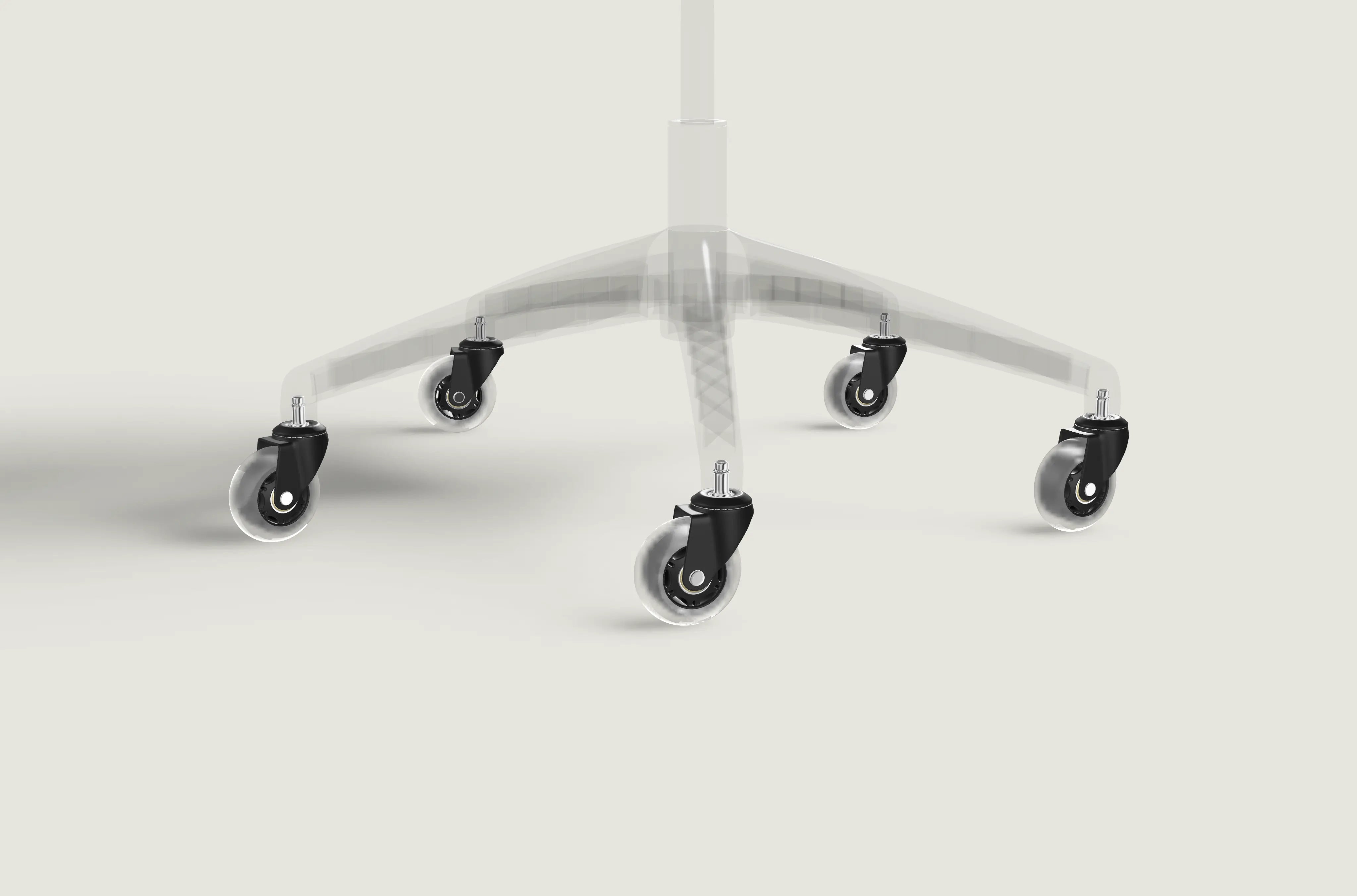 Roulettes de chaise premium