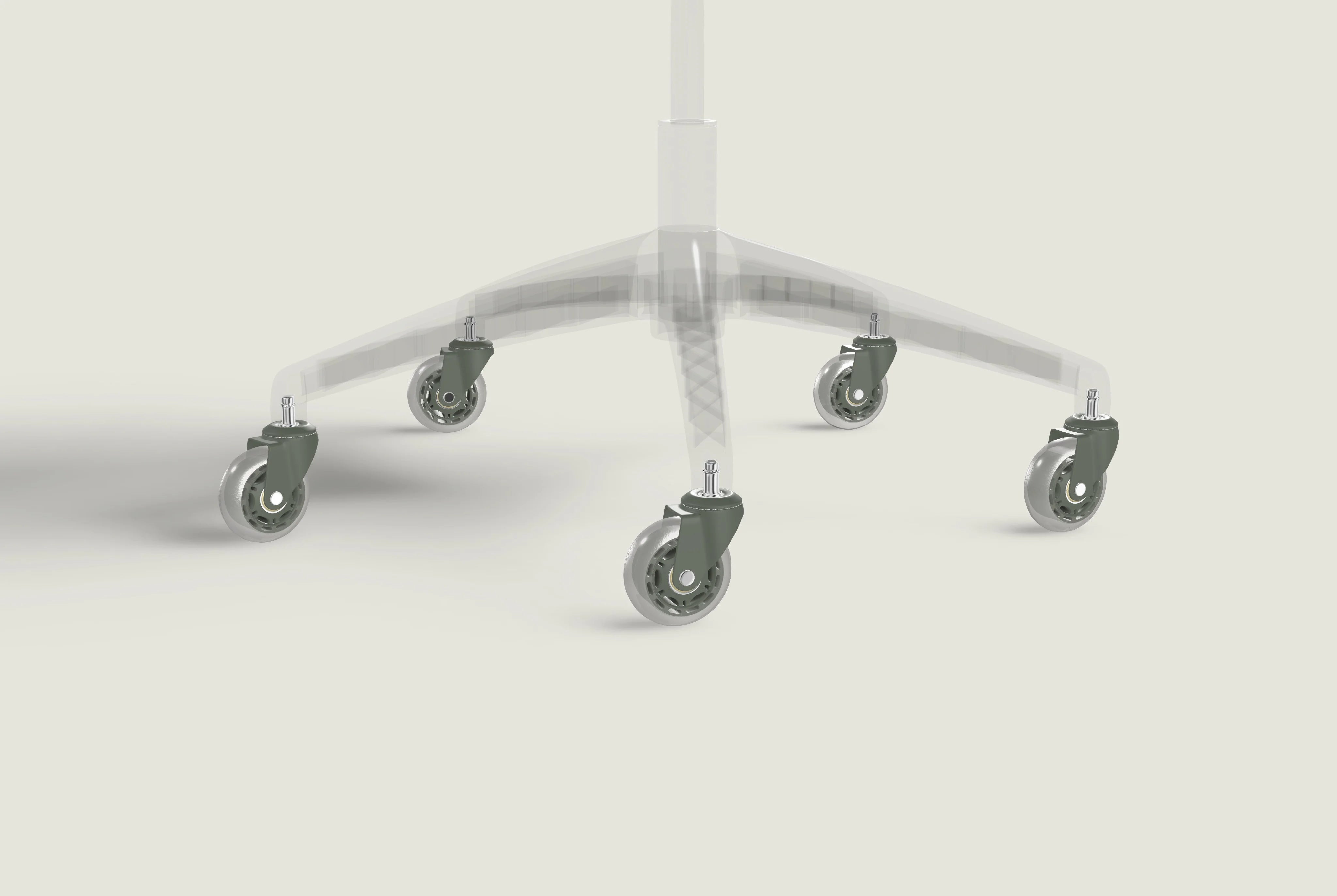 Roulettes de chaise premium
