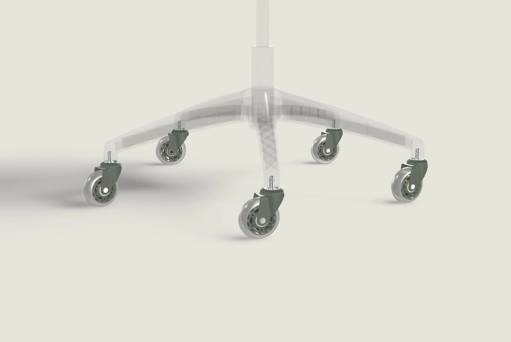 Roulettes de chaise premium