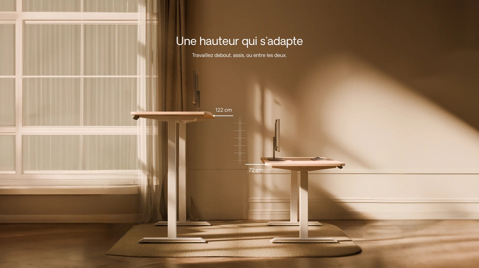 Charger l&#39;image dans la galerie, Bureau assis debout HomeOne
