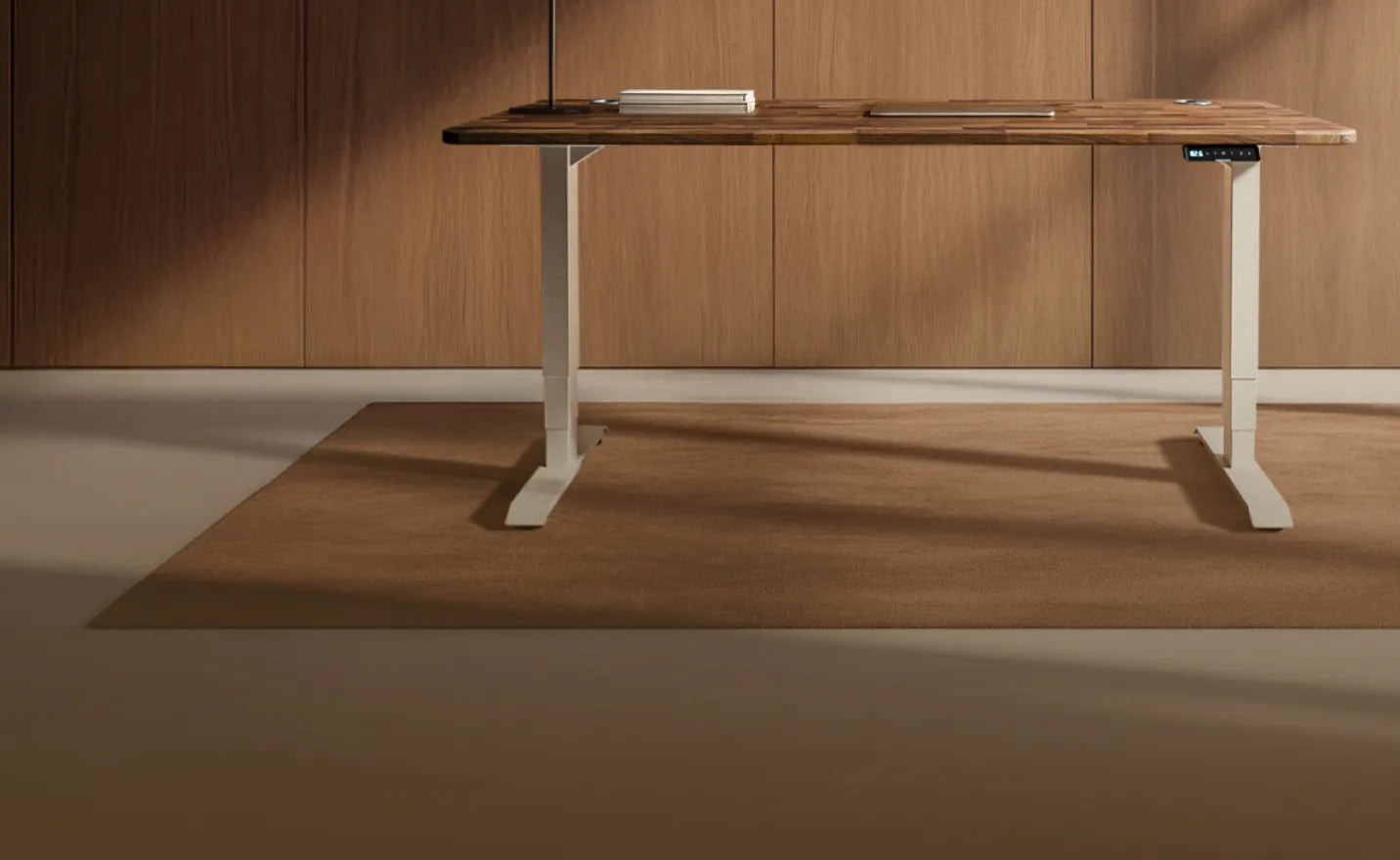 Bureau électrique assis-debout 120x60 cm – hauteur réglable Bureau électrique assis-debout 120x60 cm – hauteur réglable