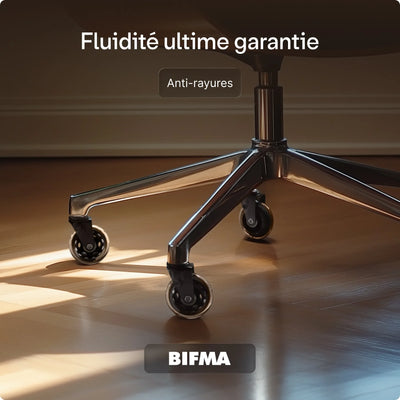 Roulettes de chaise premium