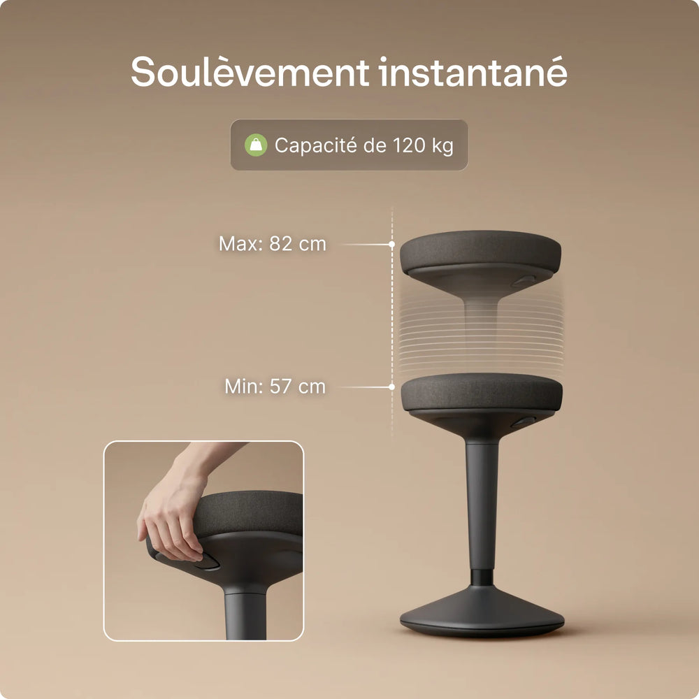 Tabouret oscillant