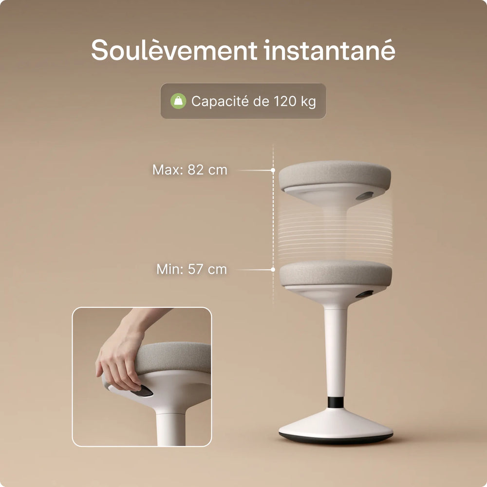 Tabouret oscillant
