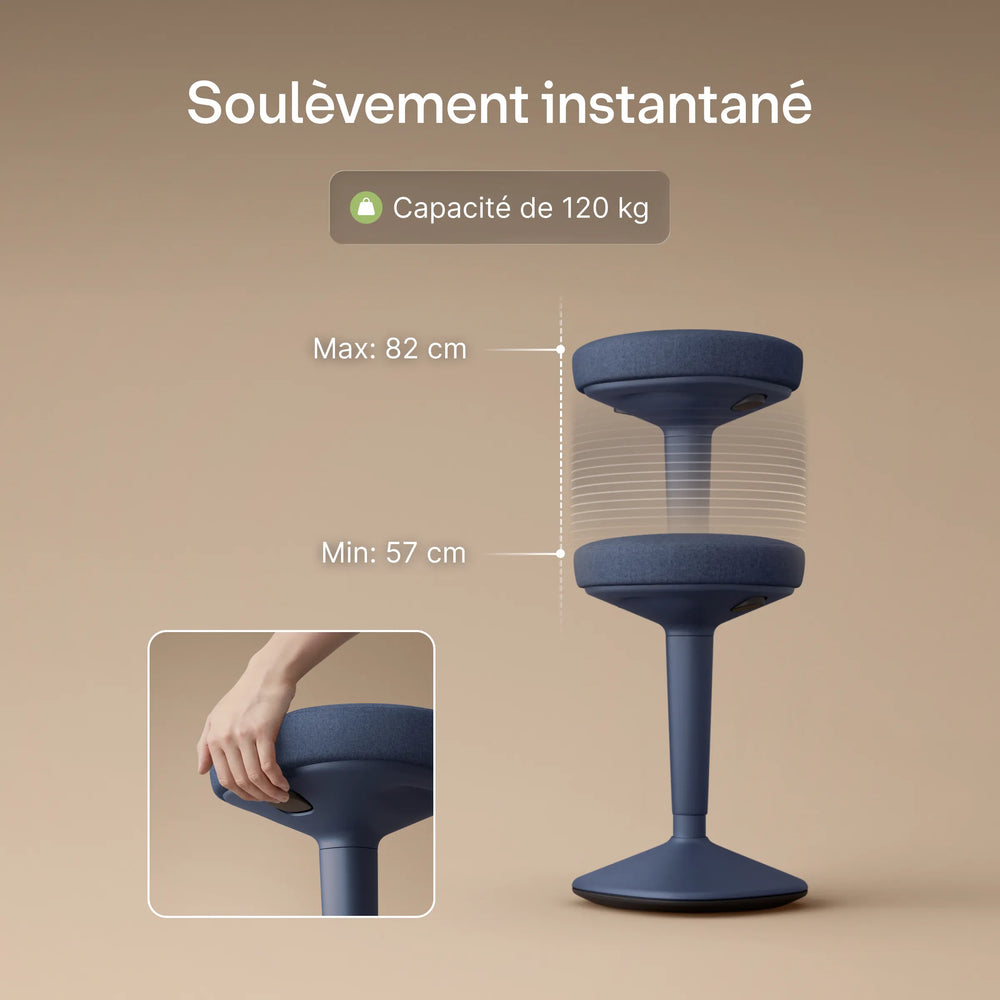 Tabouret oscillant