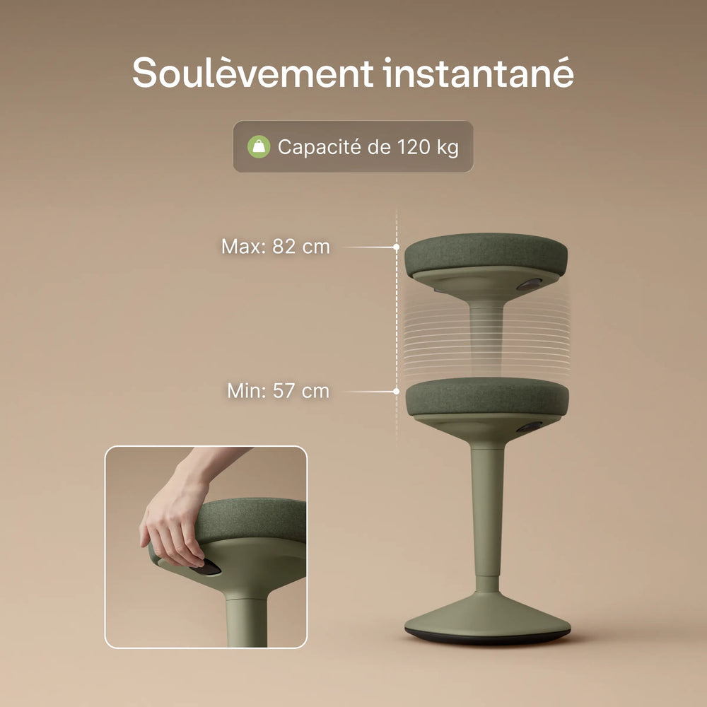 Tabouret oscillant