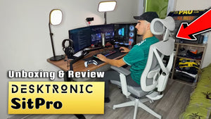 The Best Ergonomic Chair? Desktronic SitPro - Unboxing & Review (+ Assembly)